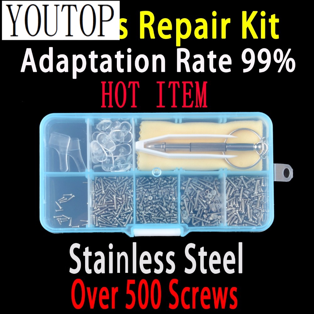 Watch Tool Repair Kit - 500 Kacamata Perbaikan Kit Set Alat