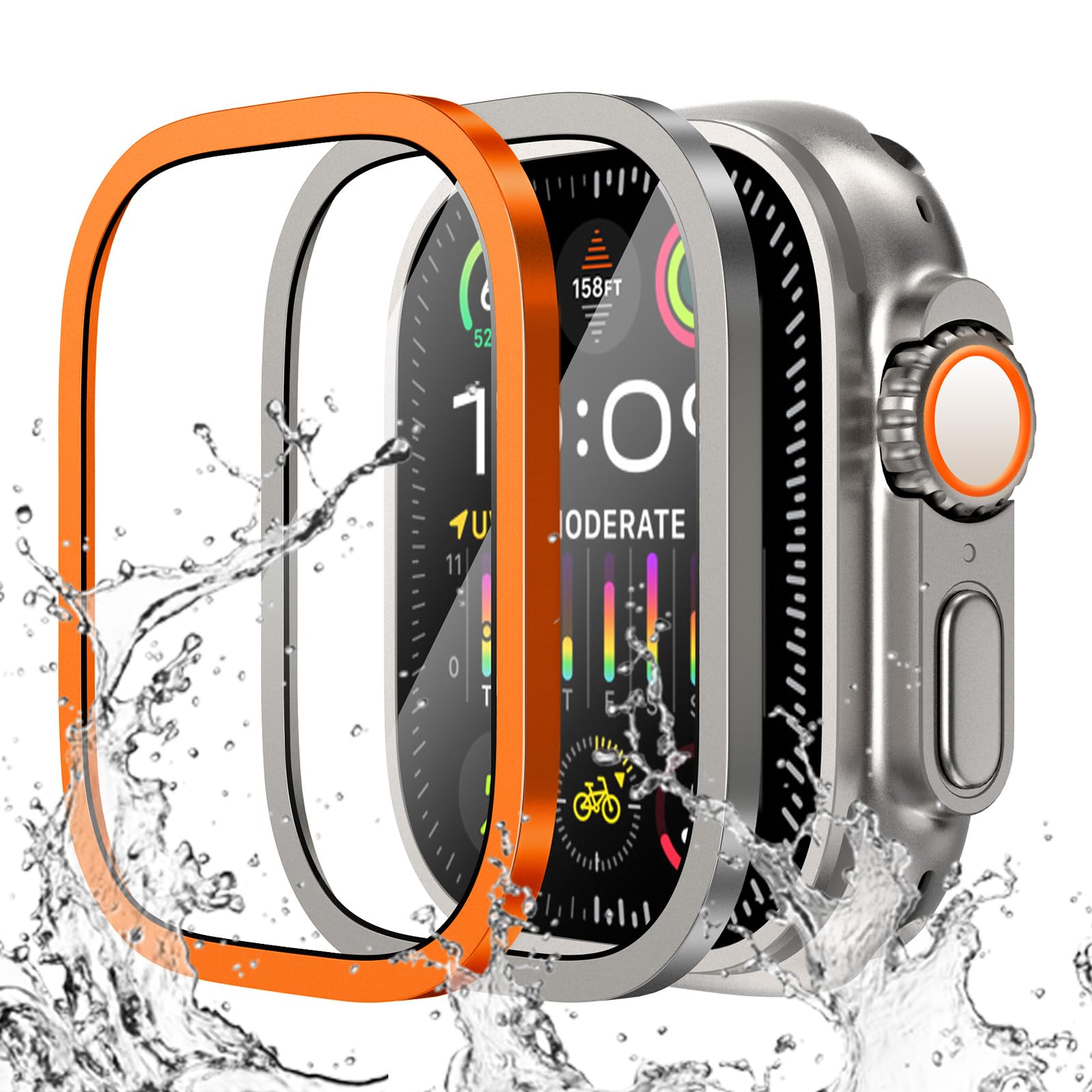 Smartwatch Watches For Men - Kaca antigores untuk jam tangan Apple,