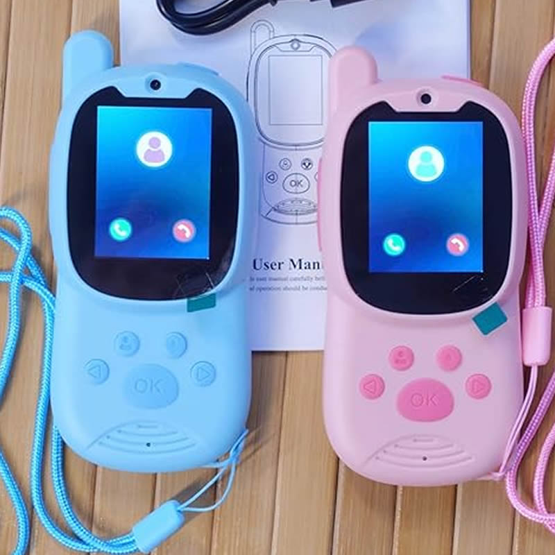 Smartwatch Watches For Kid Boy Waterproof - Walkie Talkie Lucu 2 Buah Isi