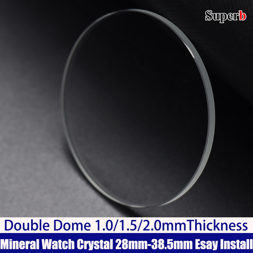 Watch Crystal Replacement - Kaca Jam Tangan Mineral Double Dome
