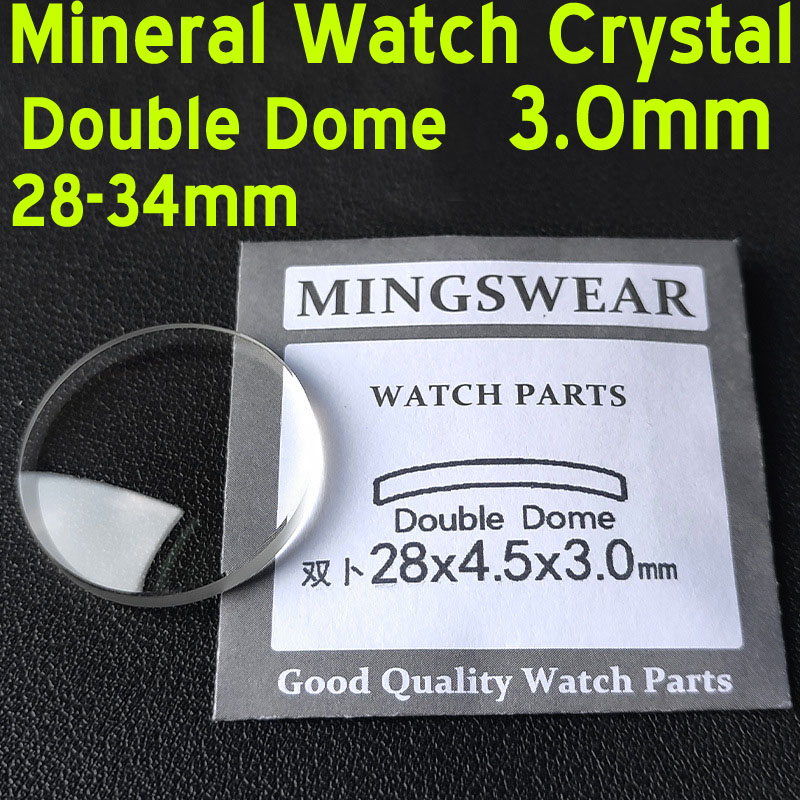 Watch Crystal Replacement - Lensa Kristal Jam Tangan Berlapis Ganda