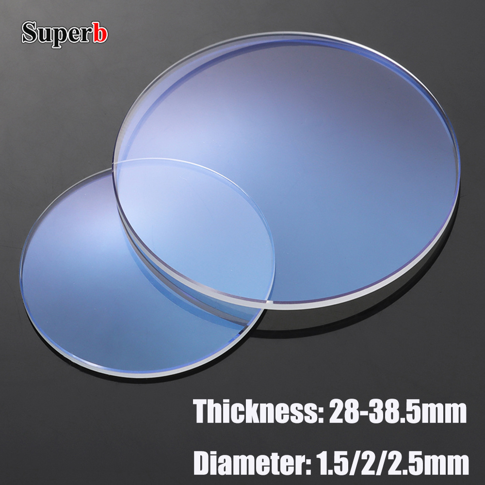 Watch Crystal Replacement - Kaca Jam Tangan Tebal 1.5/2.0/2.5Mm Pengganti