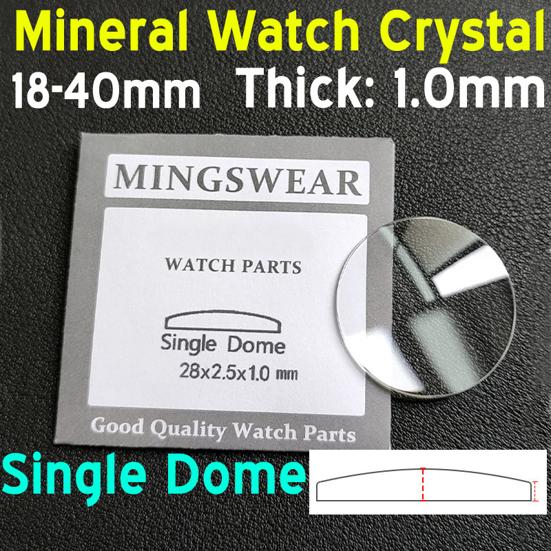 Watch Crystal Replacement - Kristal Jam Tangan Mineral Cembung Kubah