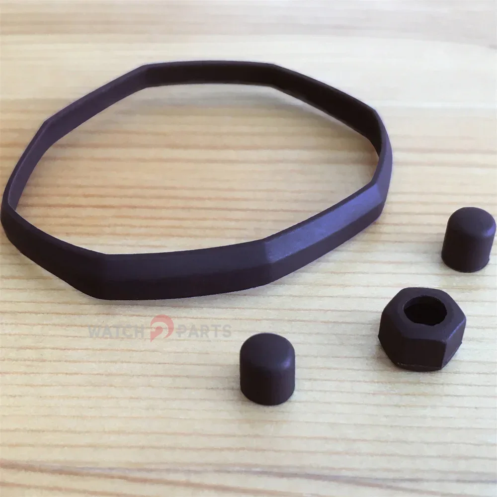 Watch Crown Pusher - Tutup/Karet Bezel Crown Pusher untuk Jam