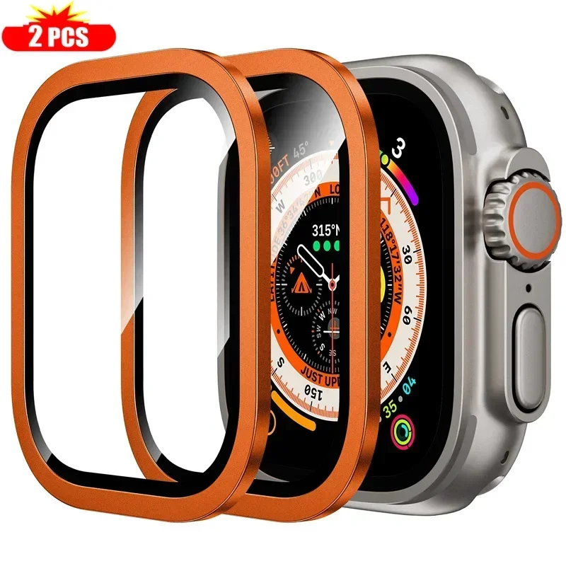 2 Buah Bingkai Logam Titanium  - Smartwatch Watches For Men ulasan dan harga