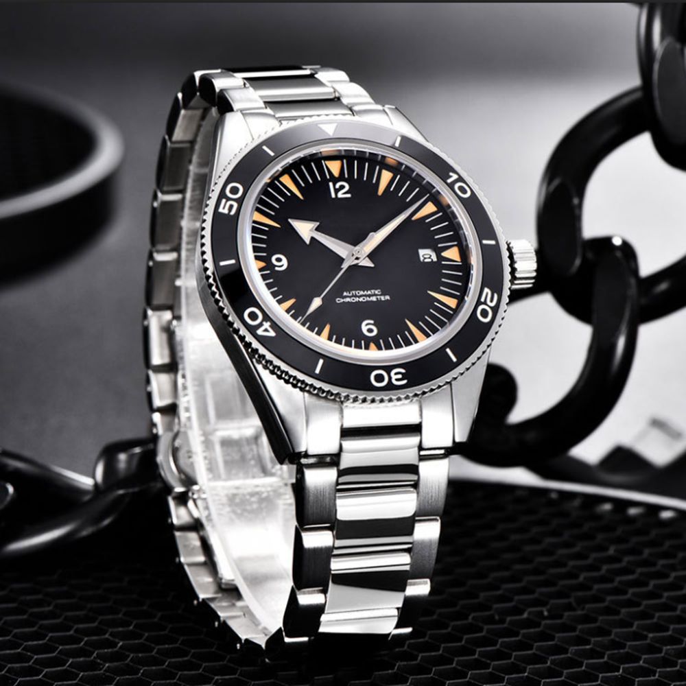 Logo Kustom NH35 Jam Tangan Pe - Luxury Ceramic Watch ulasan dan harga