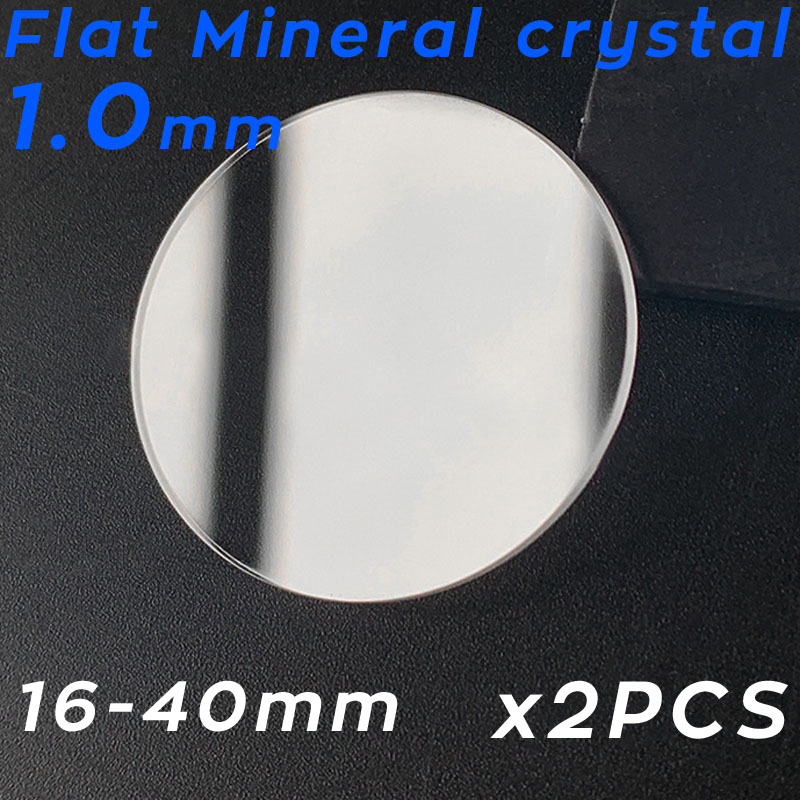 Baru 2 Buah Jam Tangan Bulat D - Watch Crystal Replacement ulasan dan harga