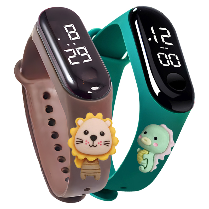 Jam Tangan Pintar Multi-warna  - Smartwatch Watches For Kid Boy Waterproof ulasan dan harga
