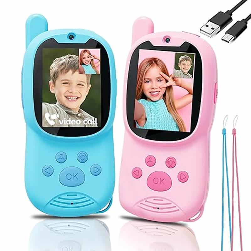 Walkie Talkie Lucu 2 Buah Isi  - Smartwatch Watches For Kid Boy Waterproof ulasan dan harga