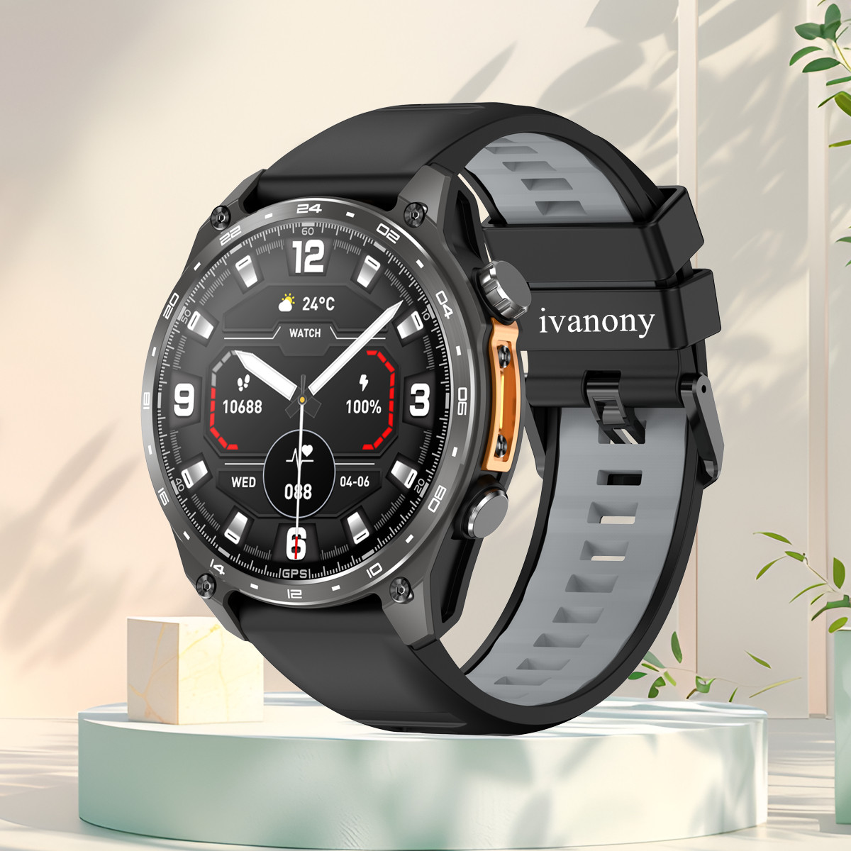 Jam Tangan Pintar Olahraga Tah - Smartwatch Watch Whatsapp ulasan dan harga
