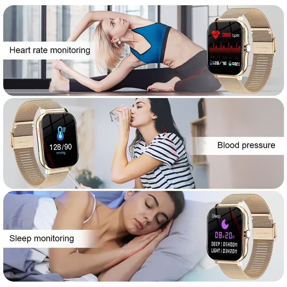 Jam Tangan Pintar Desain Fashi - Smartwatch Latest Watches For Women ulasan dan harga