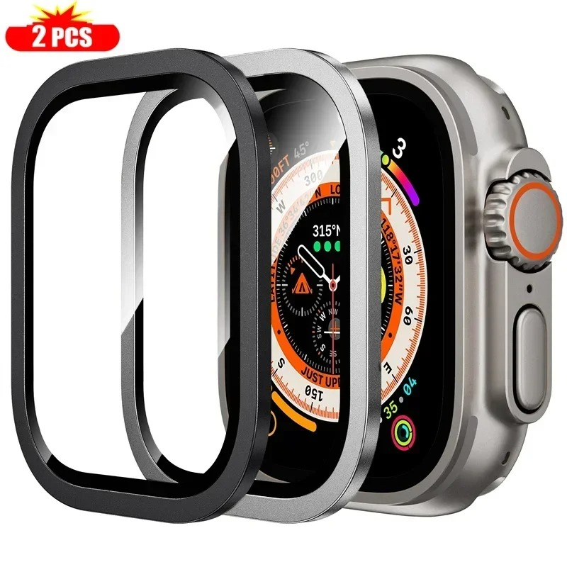 2 Buah Kaca Tempered untuk Jam - Smartwatch Watches For Men ulasan dan harga