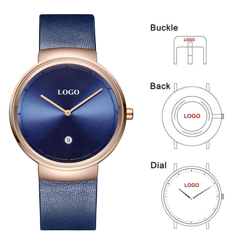 CL032 Jam Tangan Pria Pabrik B - Leather Watch Strap ulasan dan harga