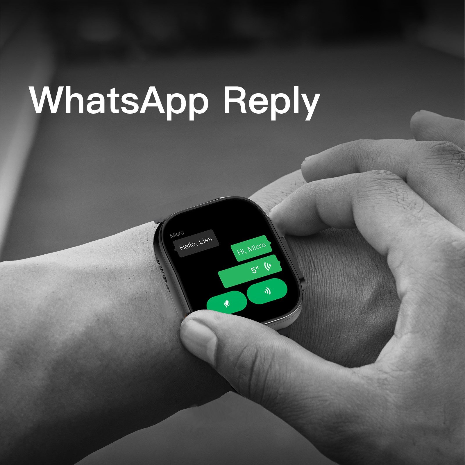Jam Tangan Pintar Microwear Wa - Smartwatch Watch Whatsapp ulasan dan harga