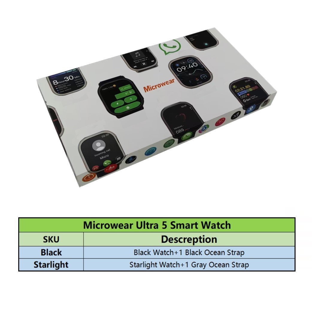 Jam Tangan Pintar Microwear Wa - Smartwatch Watch Whatsapp ulasan dan harga