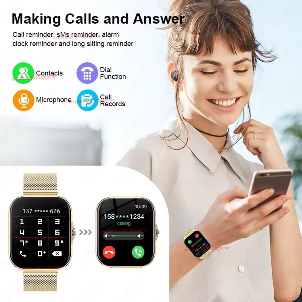 Jam Tangan Pintar Desain Fashi - Smartwatch Latest Watches For Women ulasan dan harga