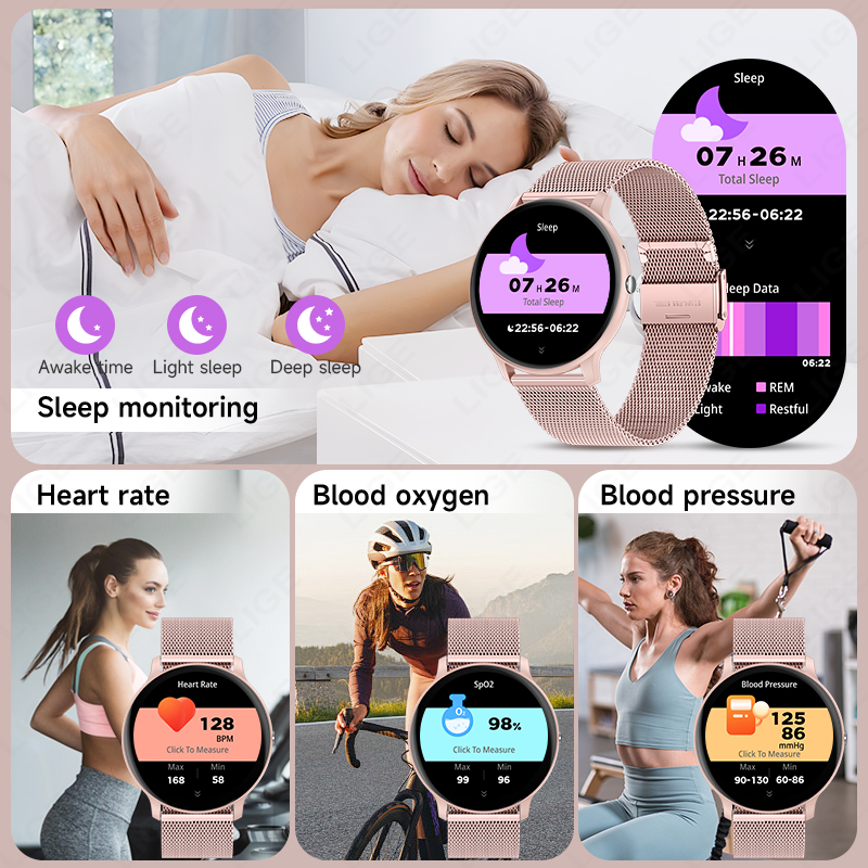 Jam Tangan Olahraga LIGE 2026  - Smartwatch Latest Watches For Women ulasan dan harga