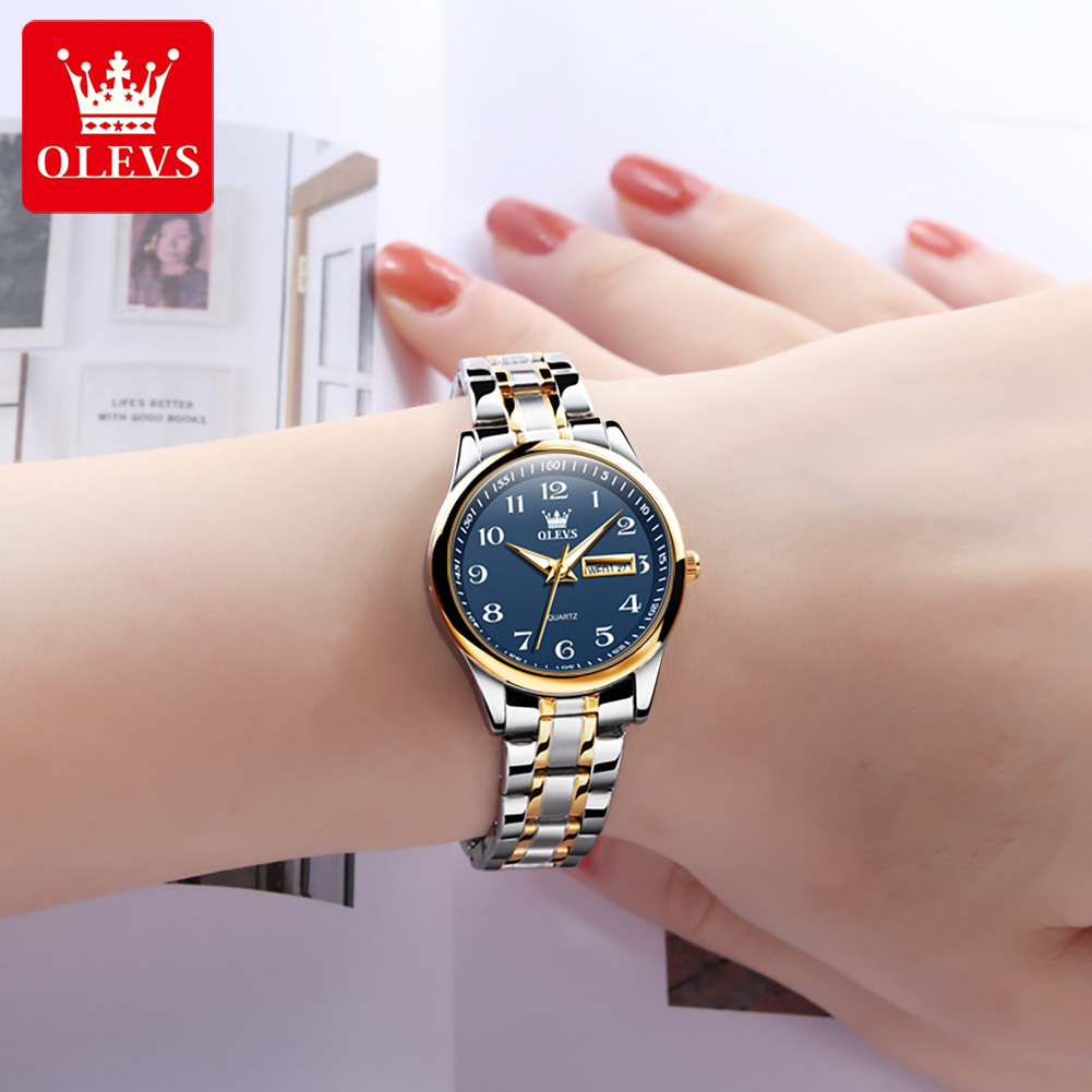 Jam Tangan Wanita Merk OLEVS Q - Watch Es ulasan dan harga