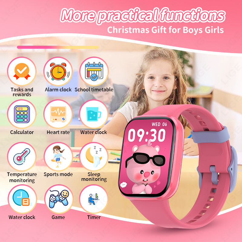 Jam Tangan Pintar Baru Jam Tan - Smartwatch Watches Gift For Boys On Birthday ulasan dan harga