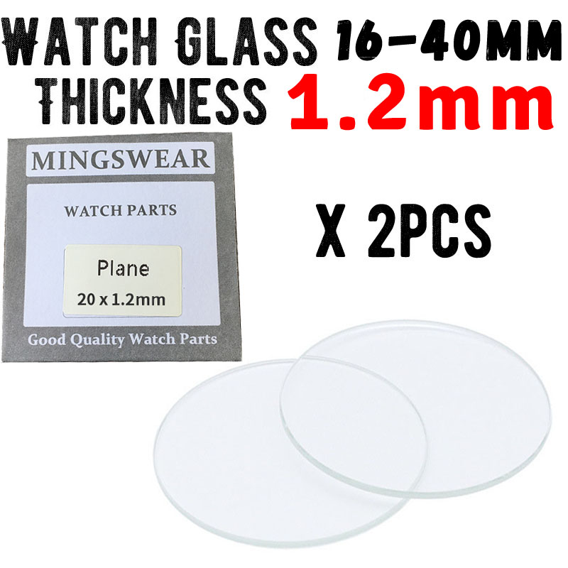 2x Ketebalan 1.2Mm Penggantian - Watch Crystal Replacement ulasan dan harga