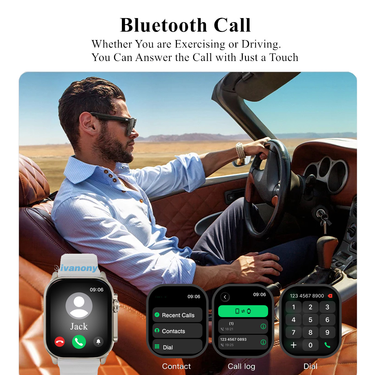 Jam Tangan Pintar Amoled Origi - Smartwatch Watch Whatsapp ulasan dan harga
