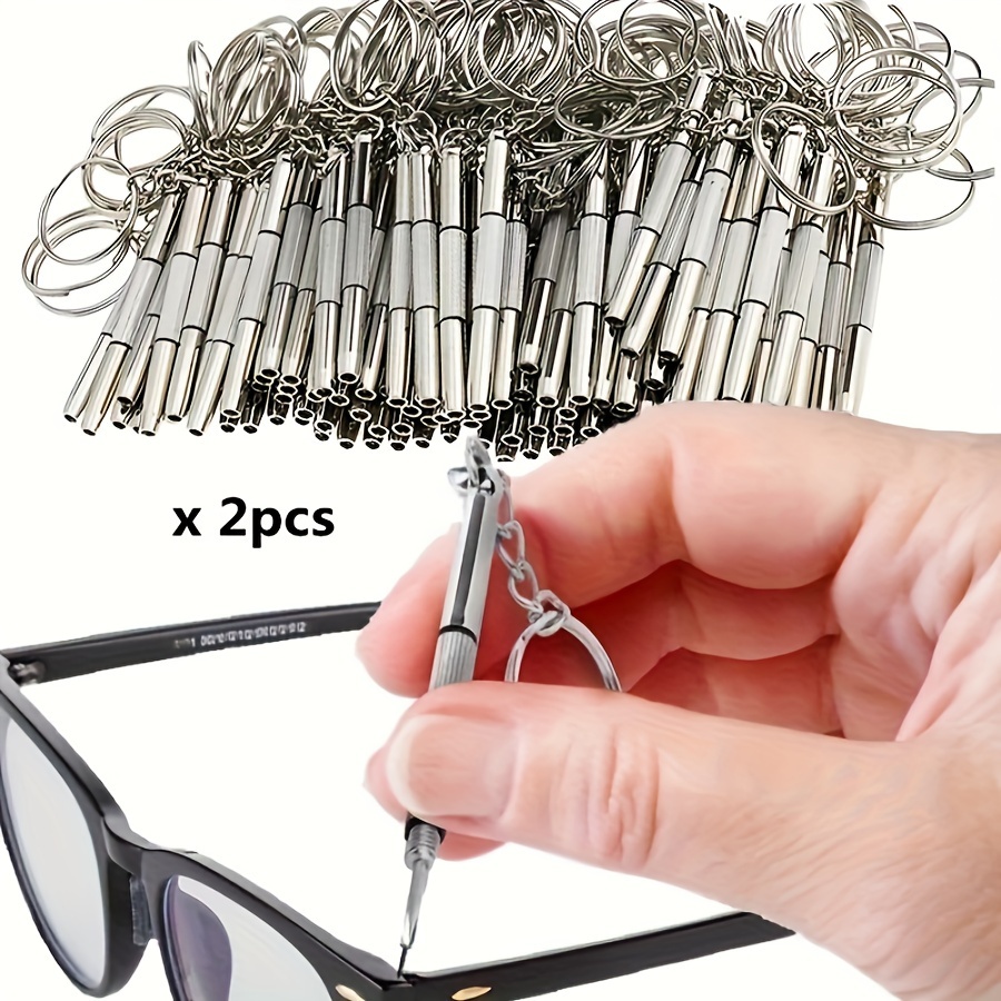 Dua obeng kaca baja, obeng kac - Watch Tool Repair Kit ulasan dan harga