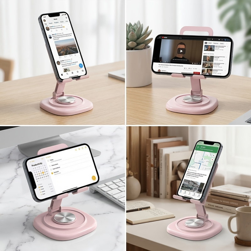 Macaron Desktop Metal Rotating - Watch Es ulasan dan harga