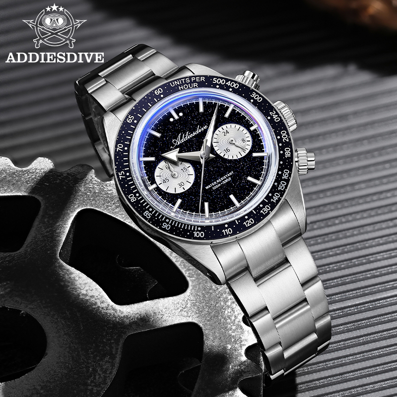ADDIESDIVE VK64 Jam Tangan Kua - Watch Crown Pusher ulasan dan harga