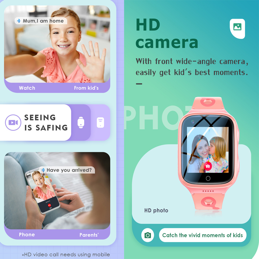 Jam tangan pintar anak 1000mAh - Smartwatch Watches For Kids Sale ulasan dan harga