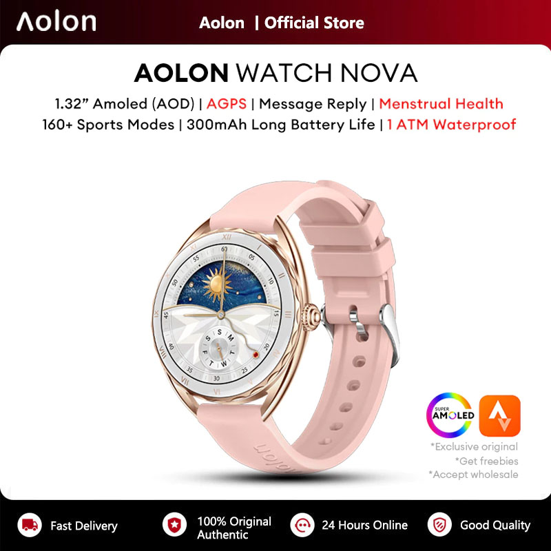 Jam Tangan Pintar Aolon Nova L - Smartwatch Watch Whatsapp ulasan dan harga