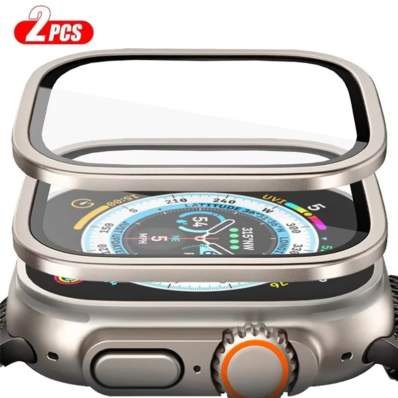 Casing Aloi Aluminium + Kaca T - Smartwatch Watches For Men ulasan dan harga