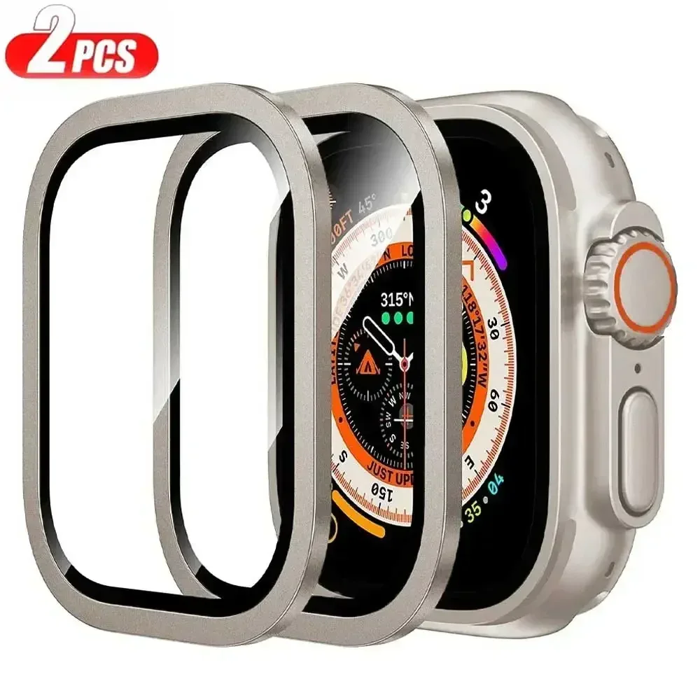Casing Aloi Aluminium + Kaca T - Smartwatch Watches For Men ulasan dan harga