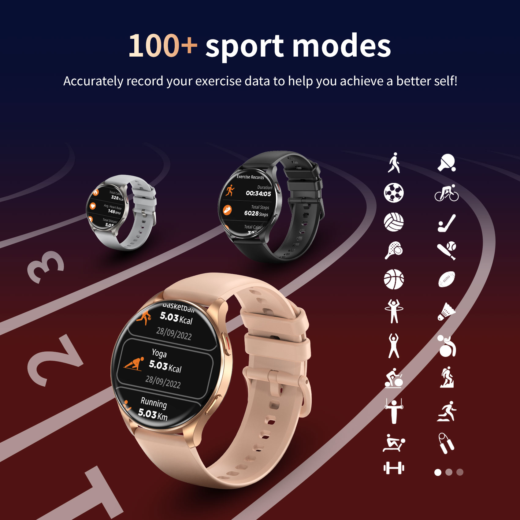 Jam Tangan Pintar Blackview X2 - Smartwatch Latest Watches For Women ulasan dan harga