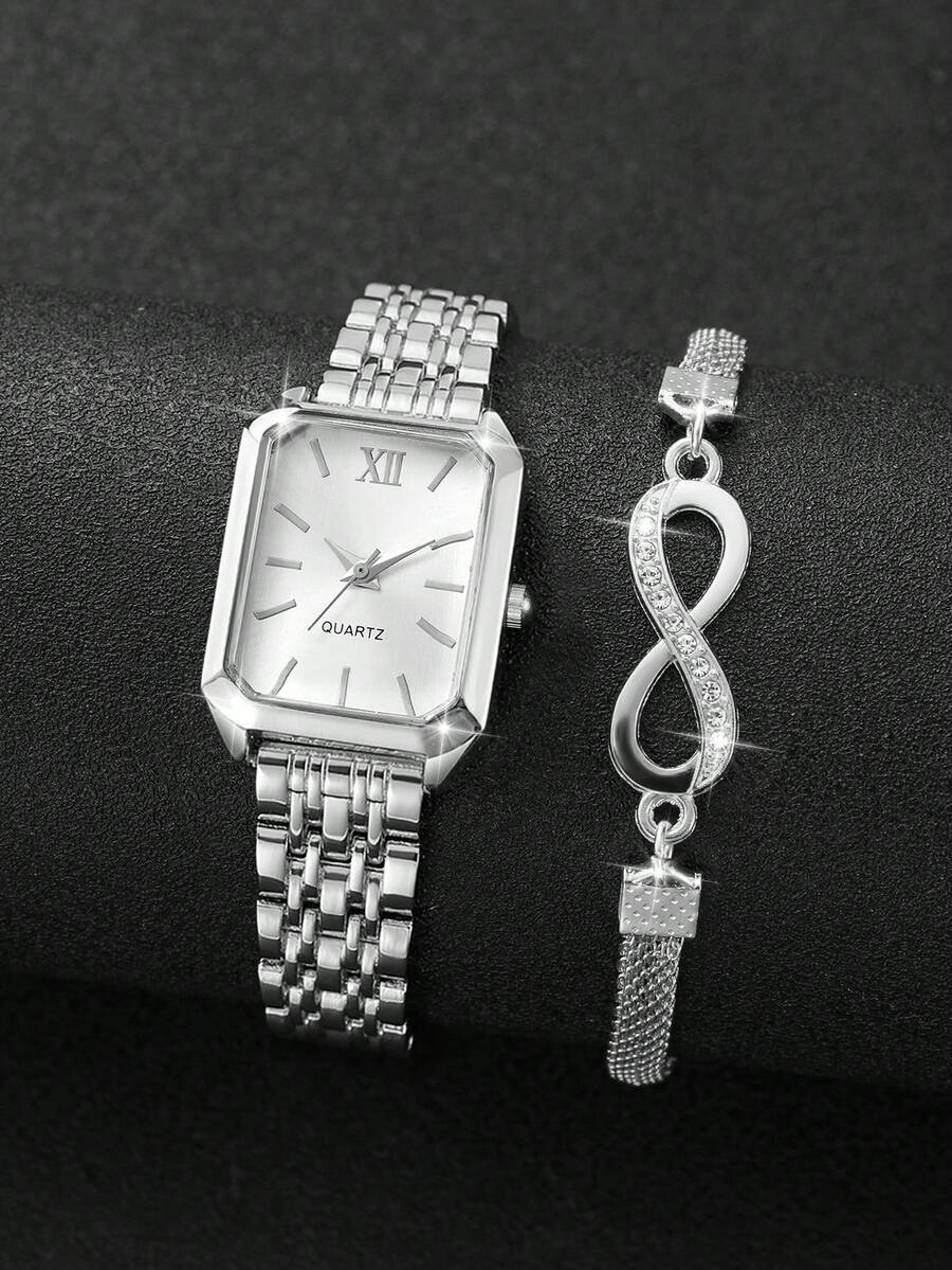 2pcs/Set Jam Tangan Quartz Ele - Watch Es ulasan dan harga