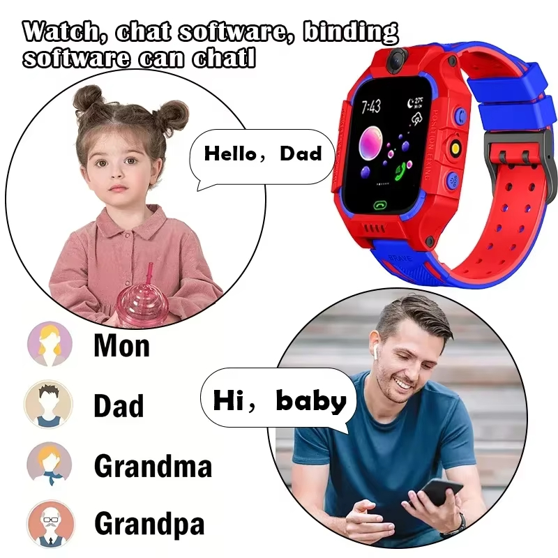 Jam Tangan Pintar Kamera Anak  - Smartwatch Watches For Kid Boy Waterproof ulasan dan harga