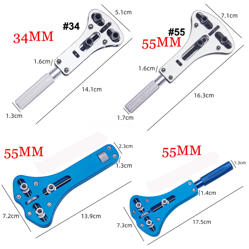 A/B/C/D/E jam tangan gaya alat - Case Back Opener ulasan dan harga