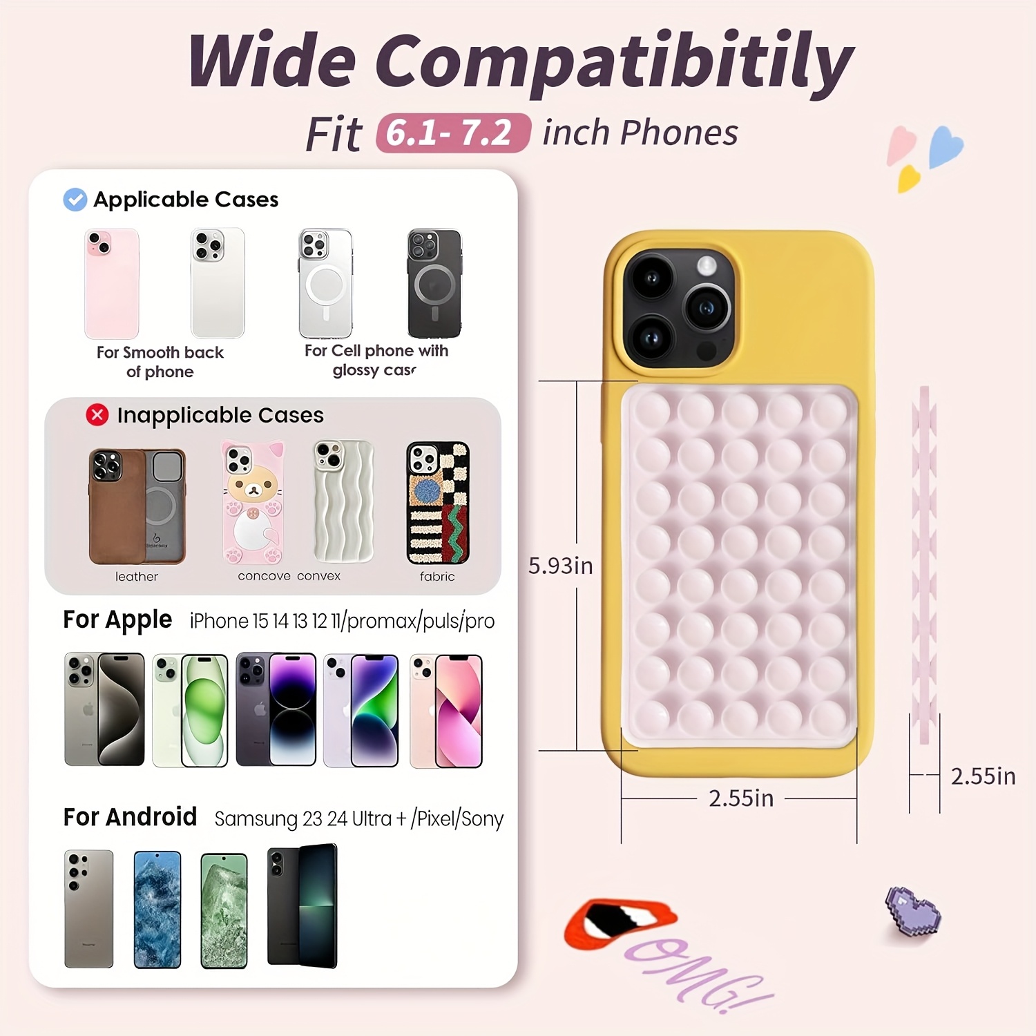 2 Buah Penyangga Ponsel dengan - Watch Es ulasan dan harga