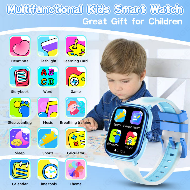 Jam Tangan Pintar Anak Perempu - Smartwatch Watches Gift For Boys On Birthday ulasan dan harga