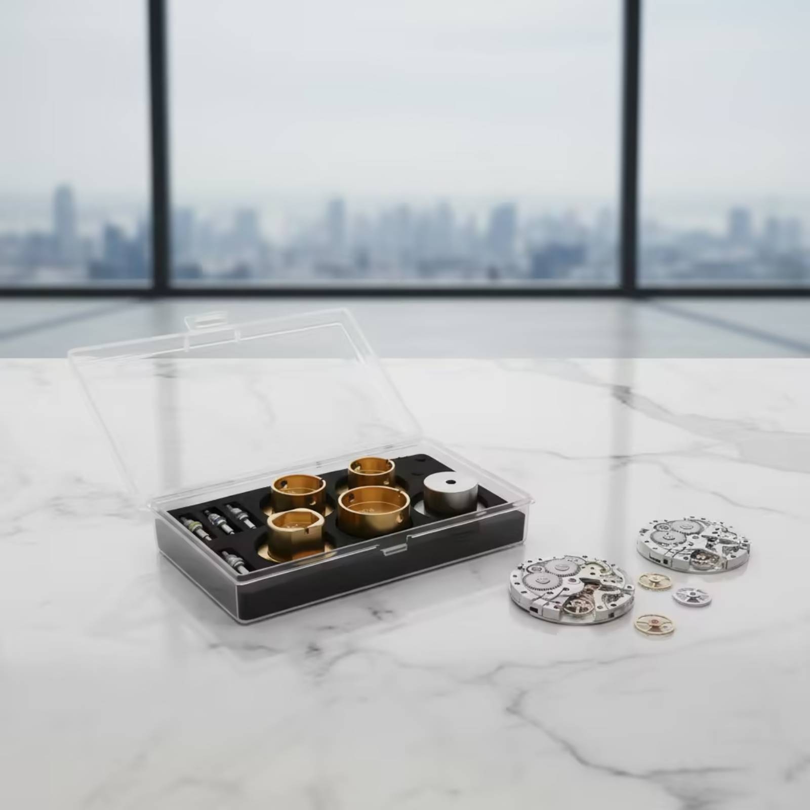 Set Penyangga Mesin Jam Tangan - Watch Tool Repair Kit ulasan dan harga